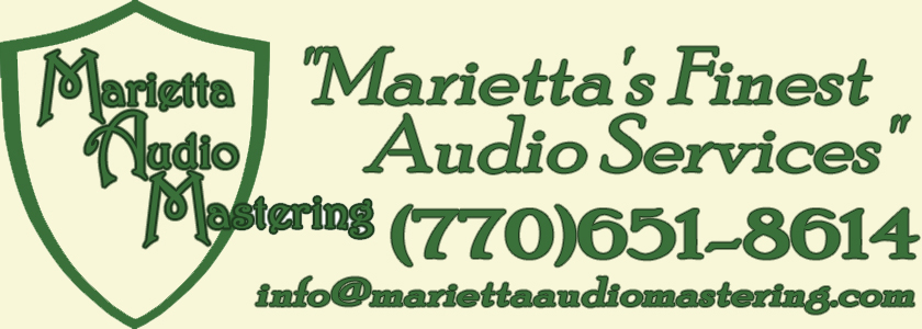 Marietta Audio Mastering -- Marietta's Finest Audio Services